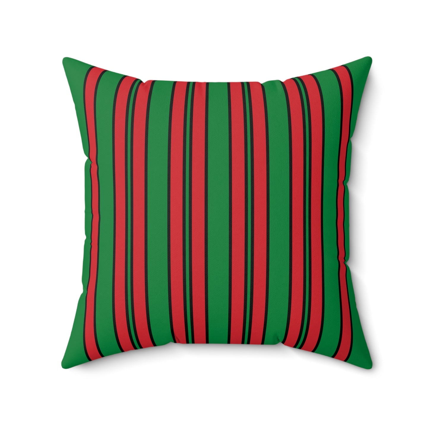 Turkmenistan Retro Stripes Cushion Pillow