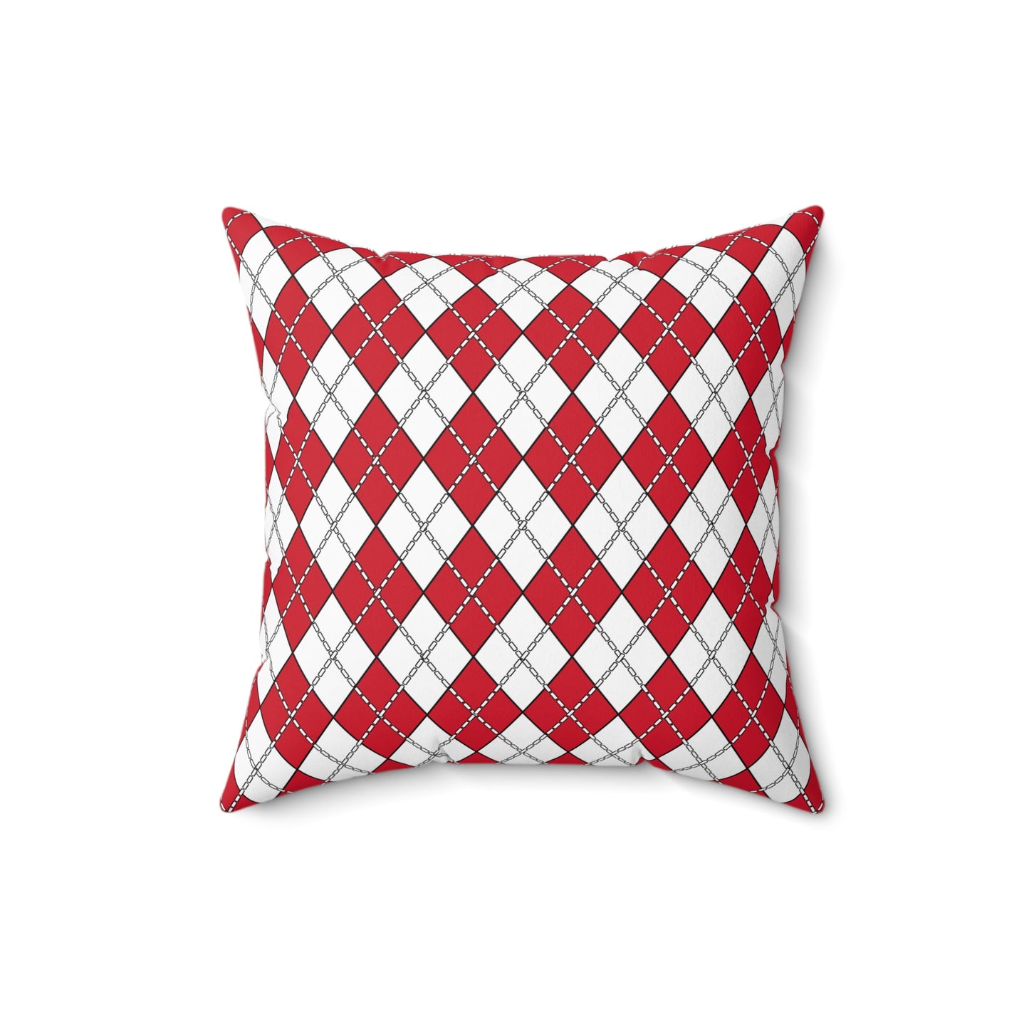 Malta Retro Argyle Cushion Pillow