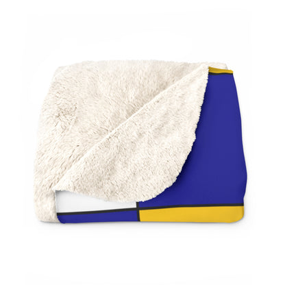 Bosnia And Herzegovina Retro Check Blanket Throw
