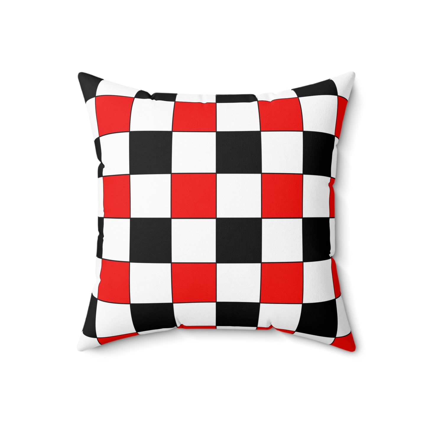 Yemen Retro Check Cushion Pillow