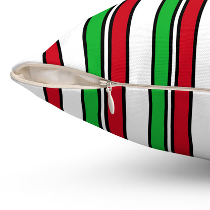 Burundi Retro Stripes Cushion Pillow