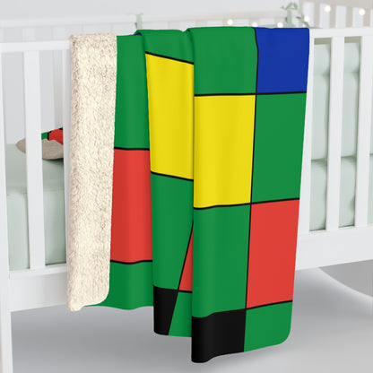 New Caledonia Retro Check Blanket Throw