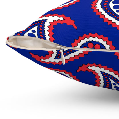 Sint Maarten Retro Paisley Cushion Pillow