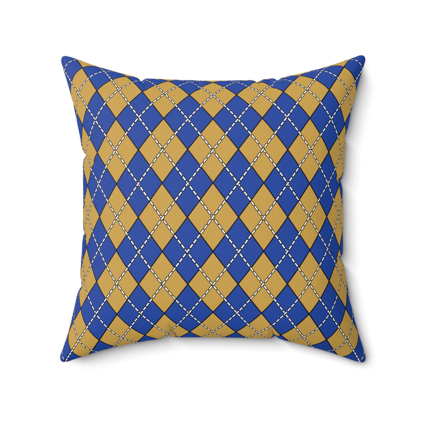 Kosovo Retro Argyle Cushion Pillow