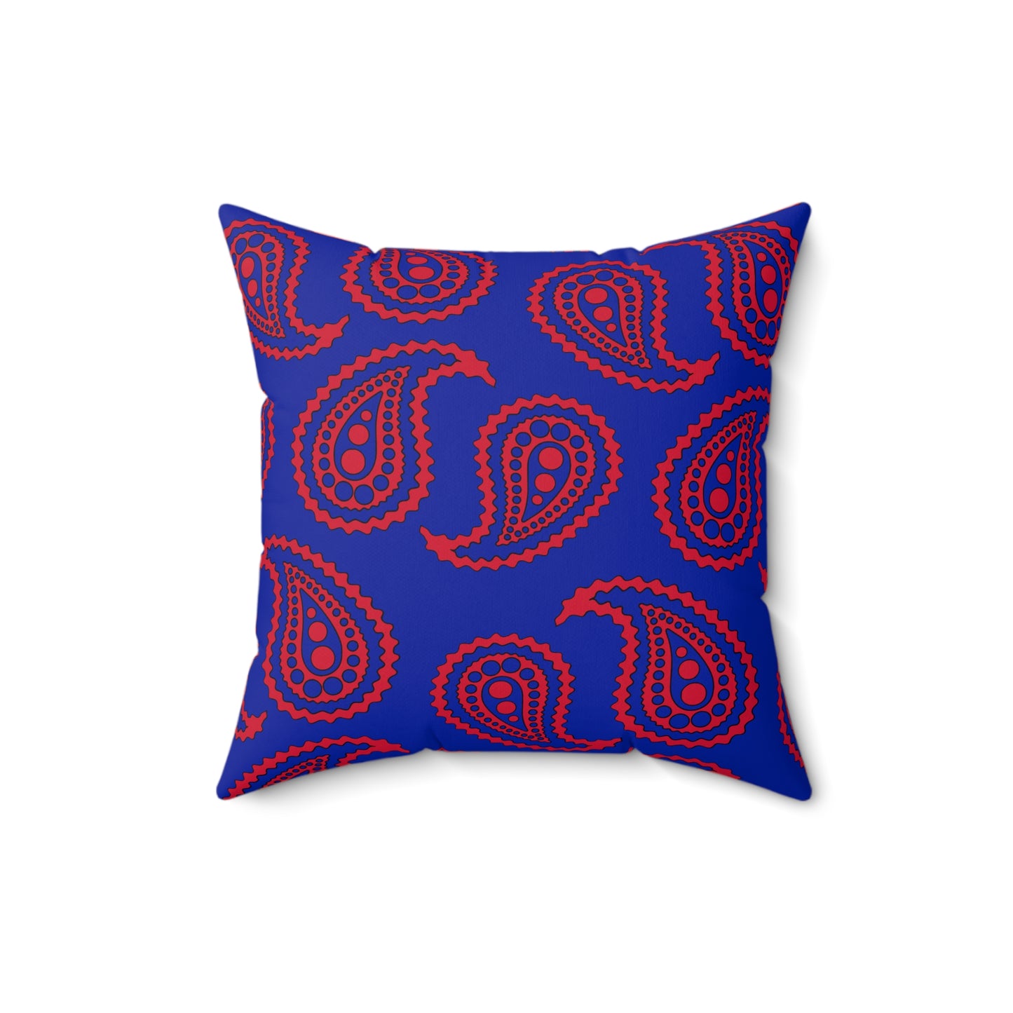 Haiti Retro Paisley Cushion Pillow