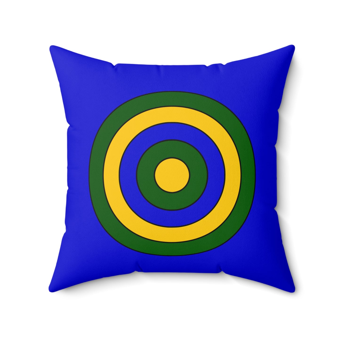 Solomon Islands Retro Target Cushion Pillow