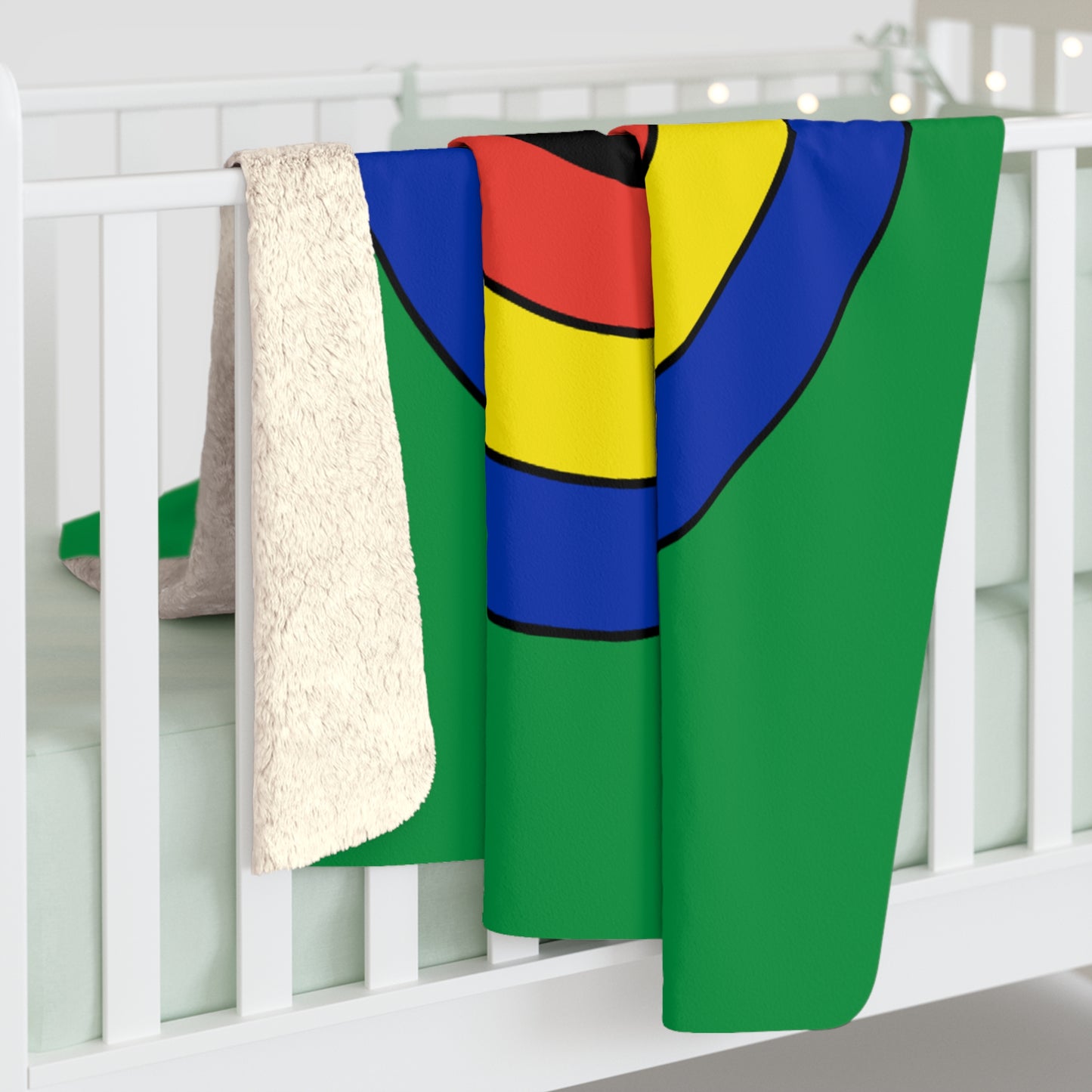 New Caledonia Retro Target Blanket Throw