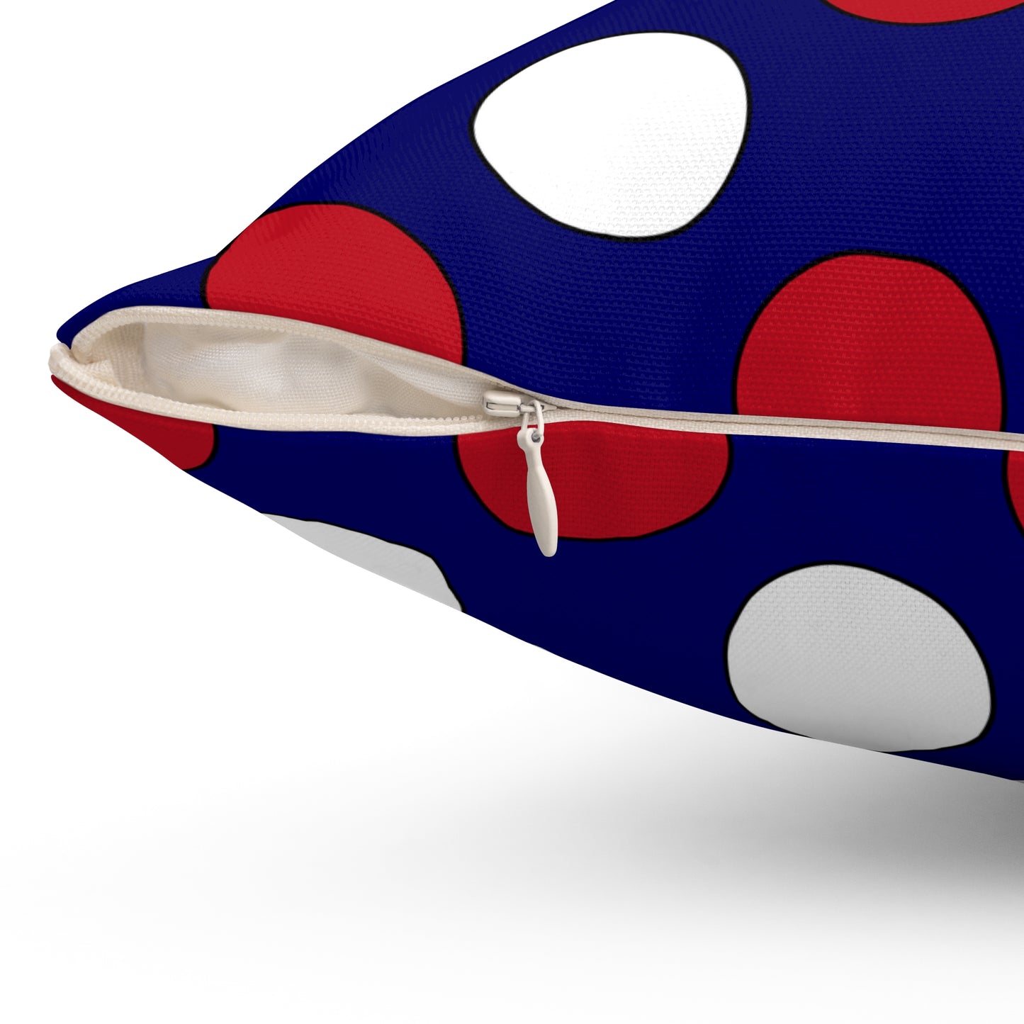 American Samoa Retro Polka Dots Cushion Pillow