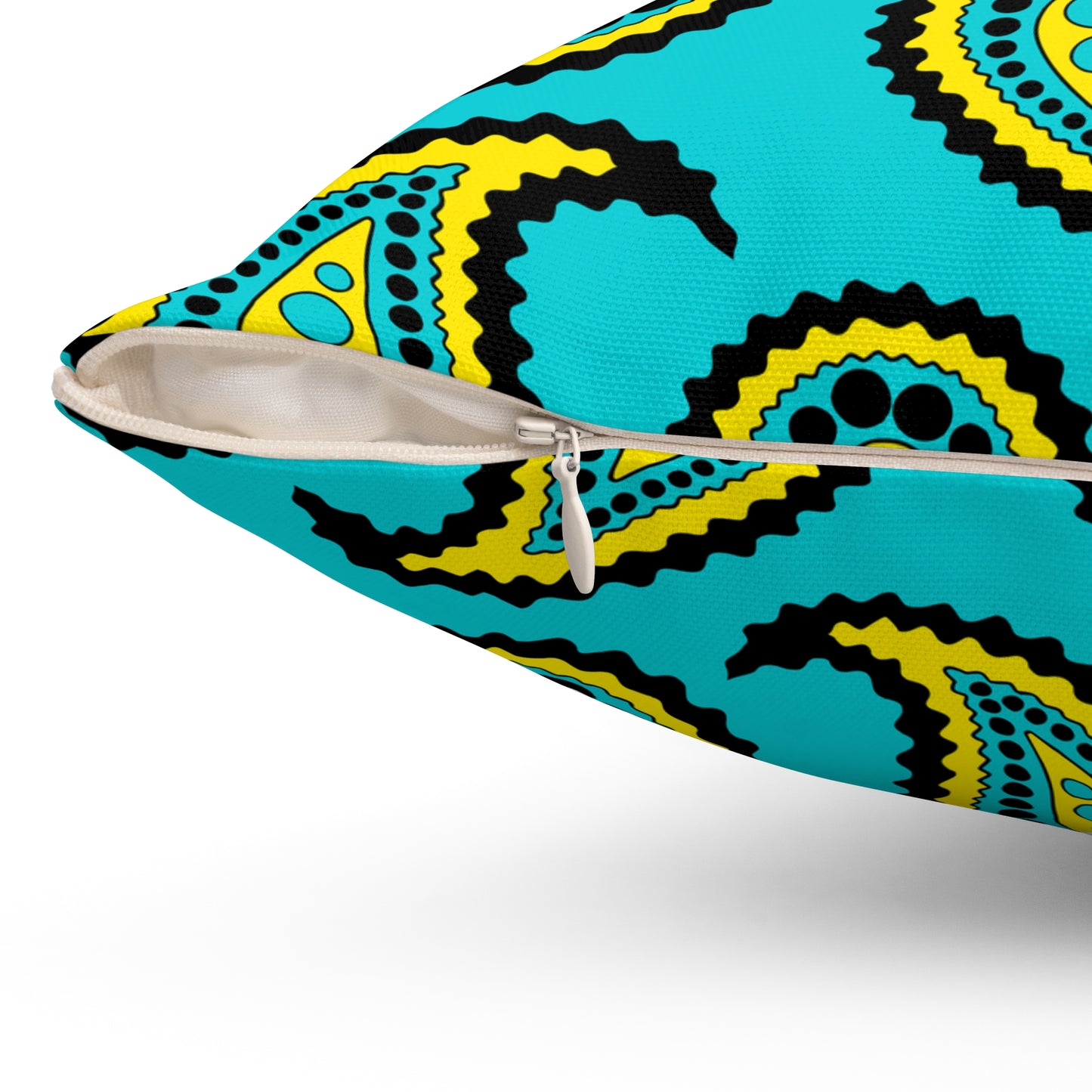 Bahamas Retro Paisley Cushion Pillow