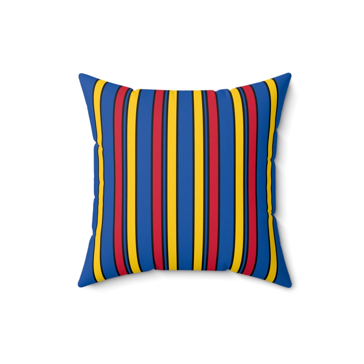 Aland Islands Retro Stripes Cushion Pillow