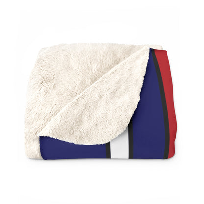 American Samoa Retro Stripes Blanket Throw