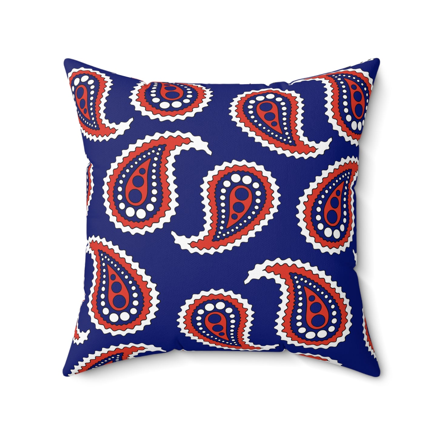 Cabo Verde Retro Paisley Cushion Pillow