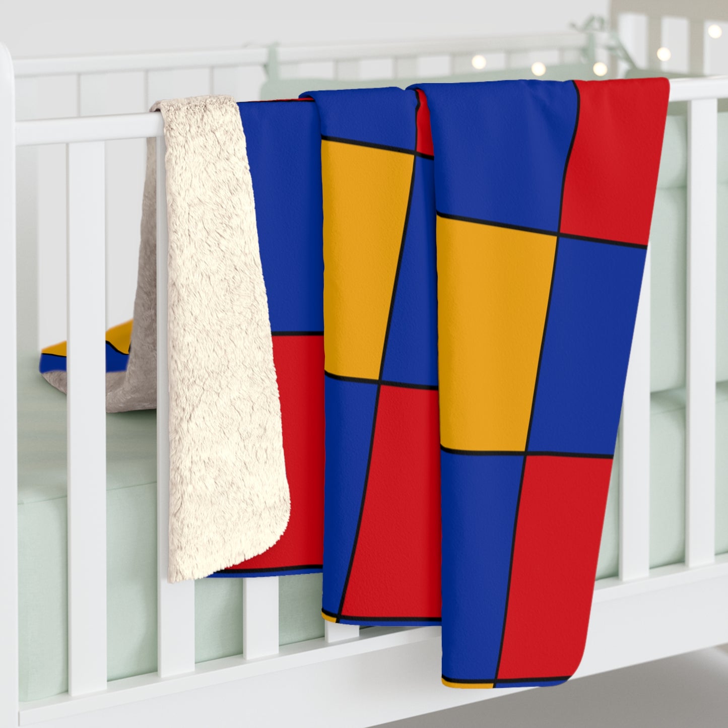 Armenia Retro Check Blanket Throw