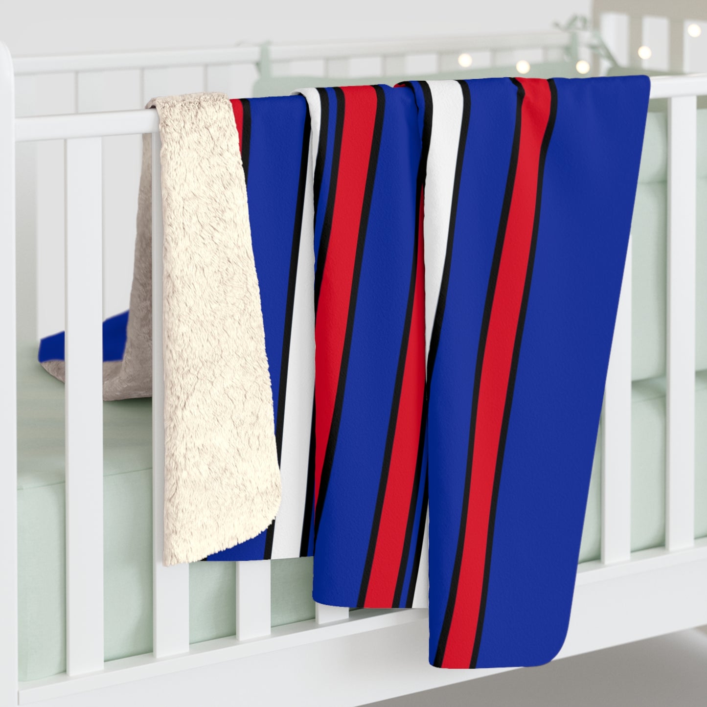 Cambodia Retro Stripes Blanket Throw