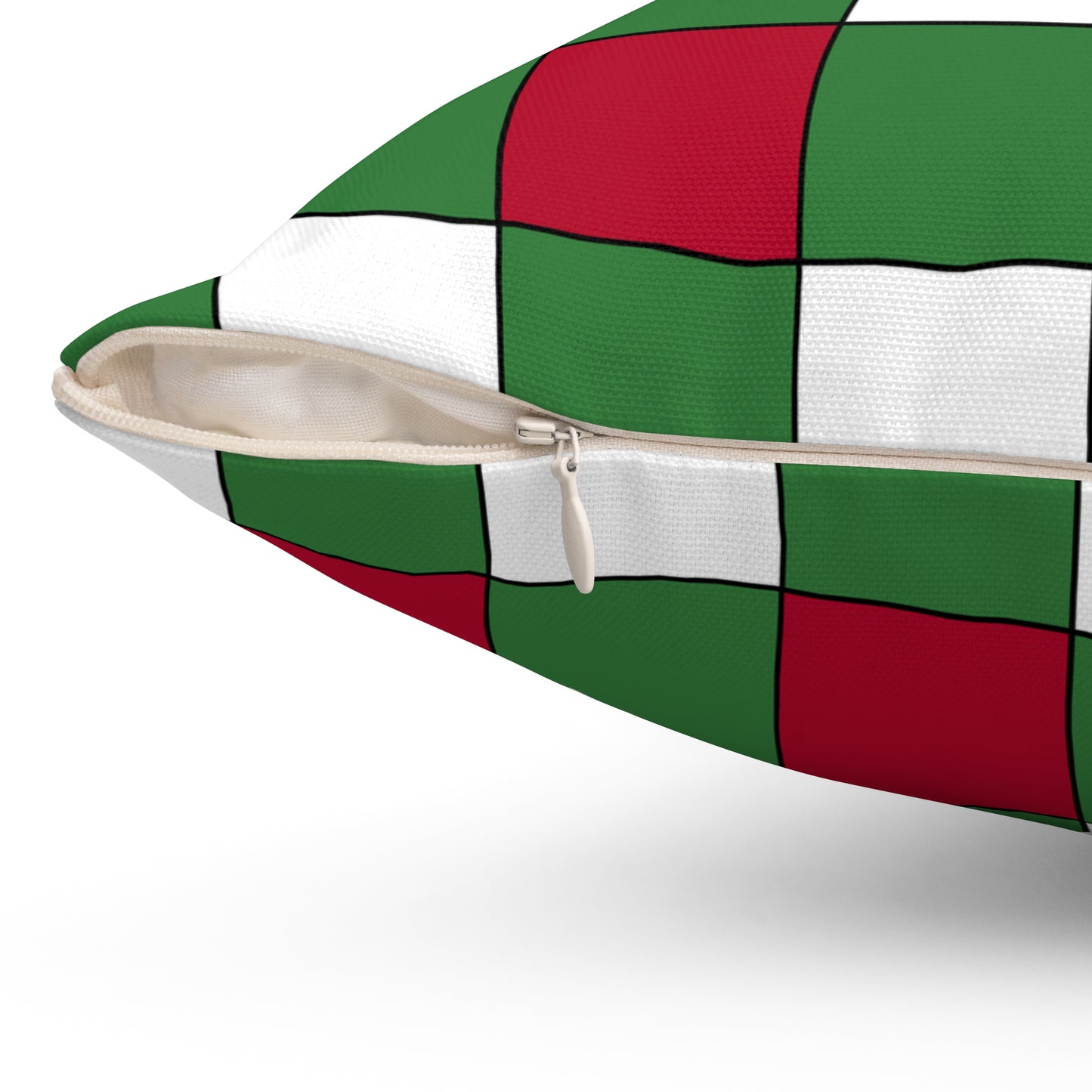Suriname Retro Check Cushion Pillow