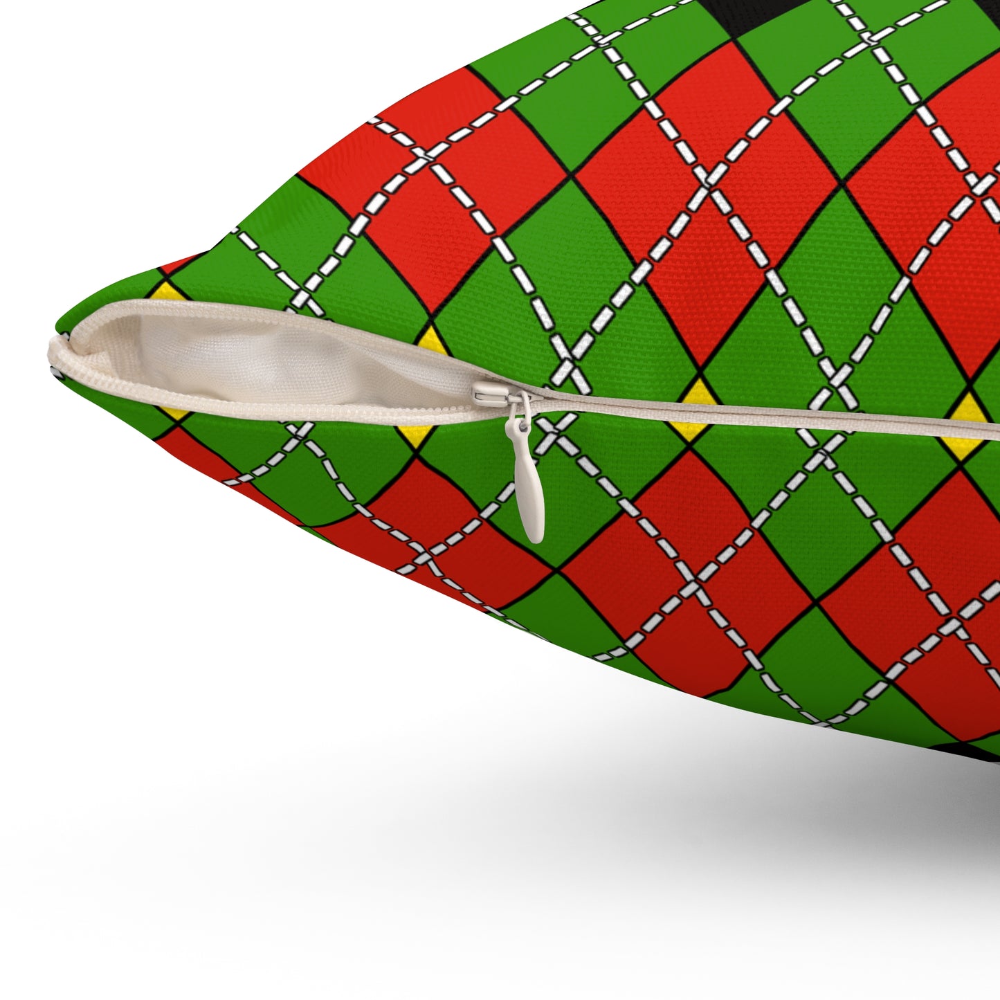 Guyana Retro Argyle Cushion Pillow