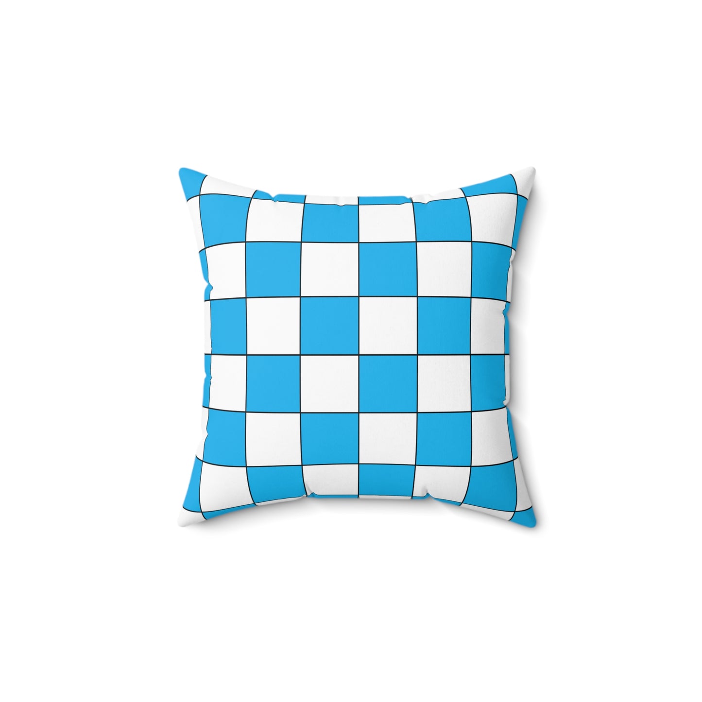 San Marino Retro Check Cushion Pillow