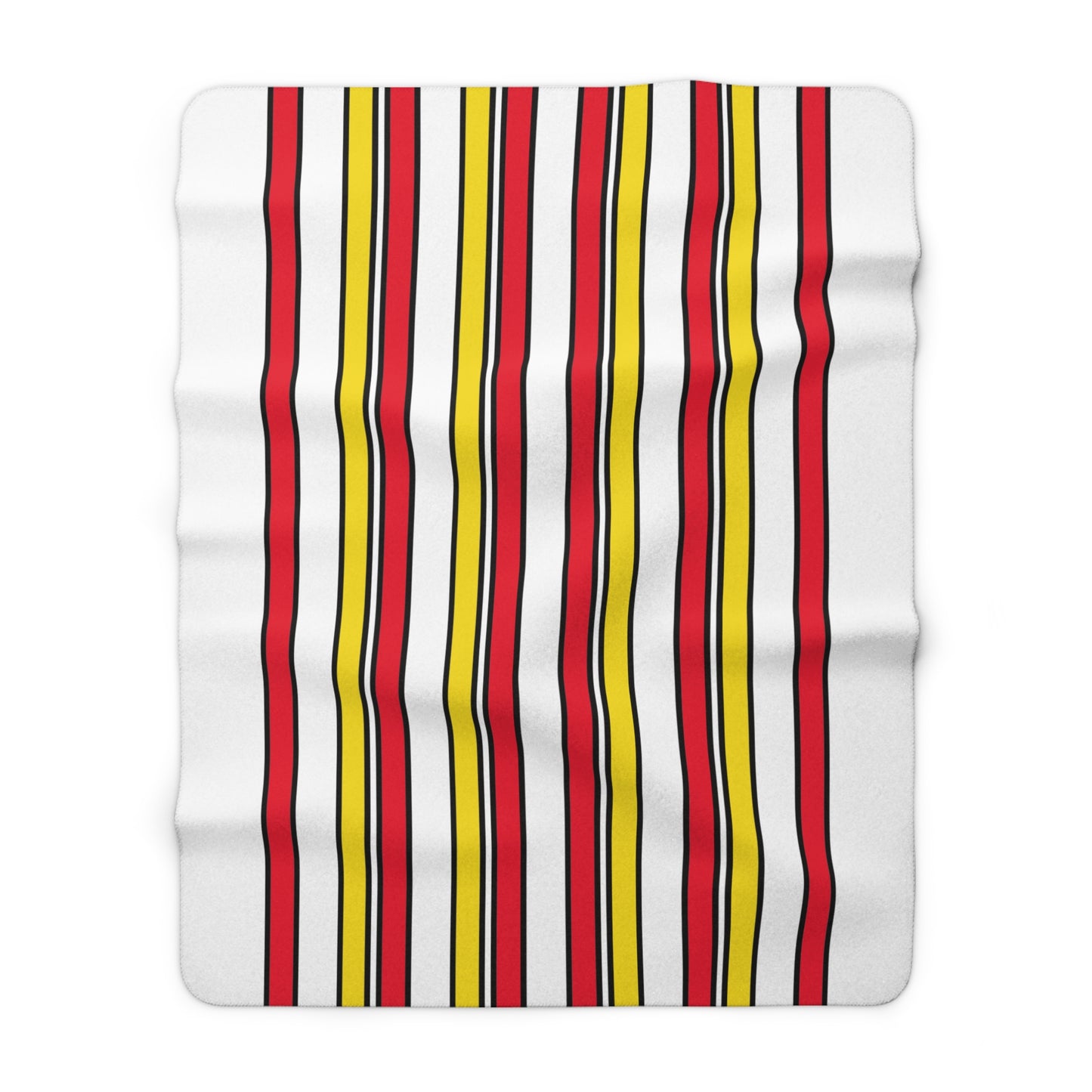 Guernsey Retro Stripes Blanket Throw
