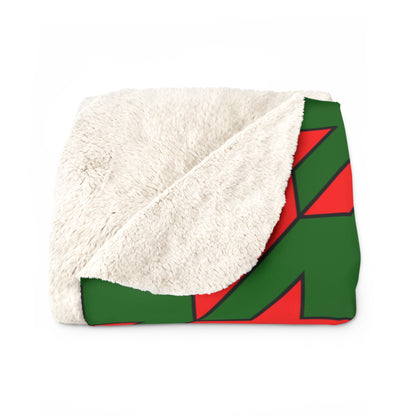 Portugal Retro Houndstooth Blanket Throw