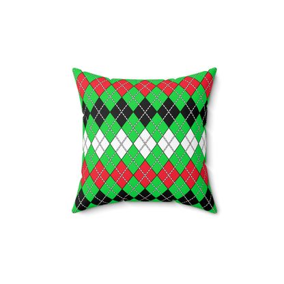 Kuwait Retro Argyle Cushion Pillow
