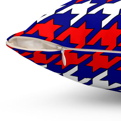 Heard Island And Mcdonald Islands Retro Houndstooth Cushion Pillow