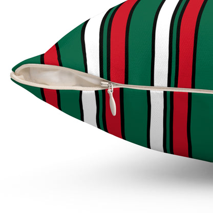 Mexico Retro Stripes Cushion Pillow