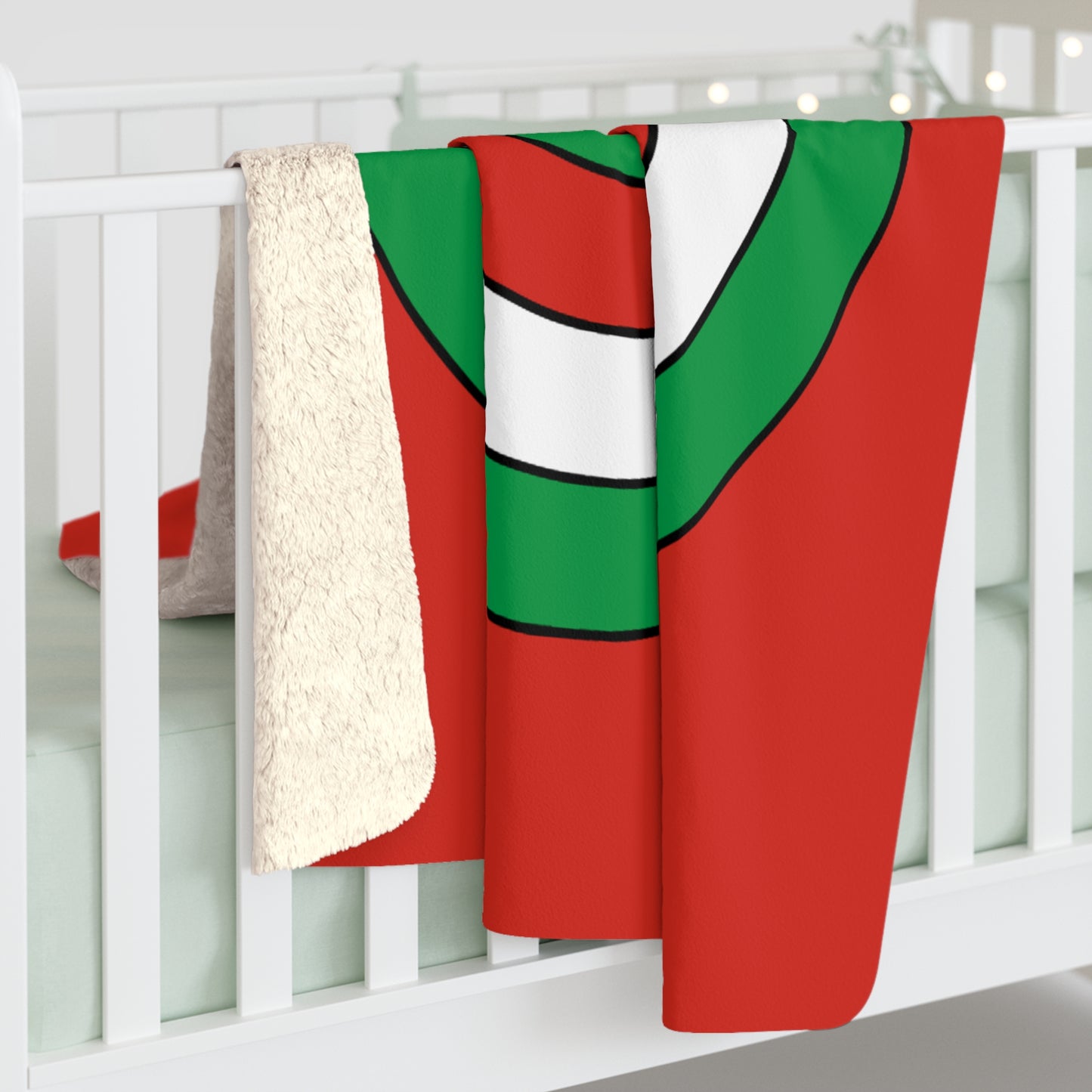 Pais Vasco Retro Target Blanket Throw