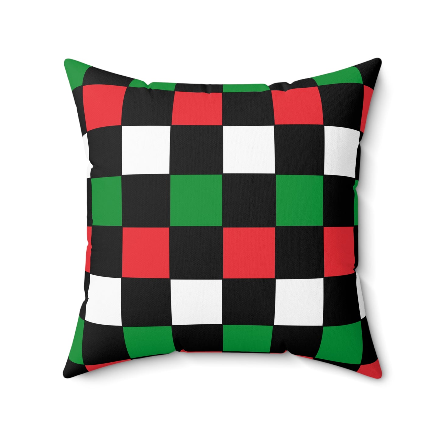 Palestine Retro Check Cushion Pillow