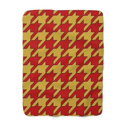 Montenegro Retro Houndstooth Blanket Throw