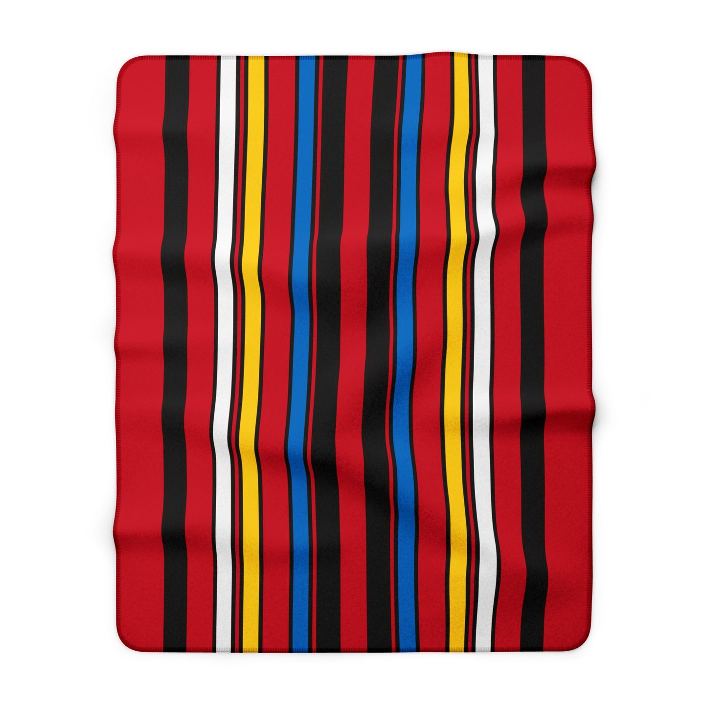Antigua And Barbuda Retro Stripes Blanket Throw