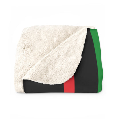Palestine Retro Stripes Blanket Throw