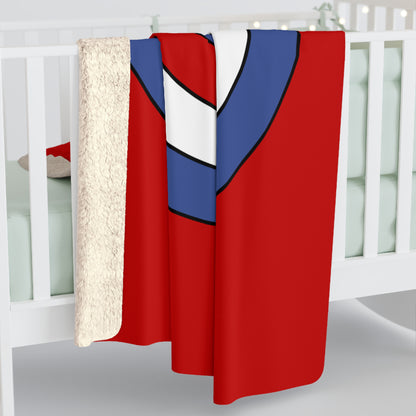Democratic Peoples Republic Of Korea Retro Target Blanket Throw