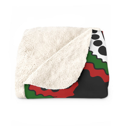 Kenya Retro Paisley Blanket Throw