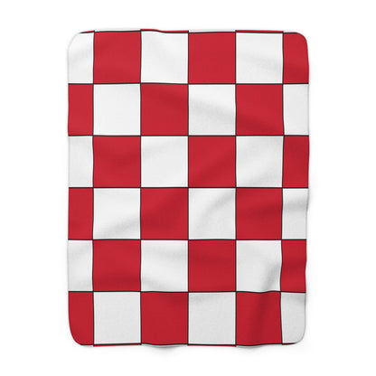 Malta Retro Check Blanket Throw
