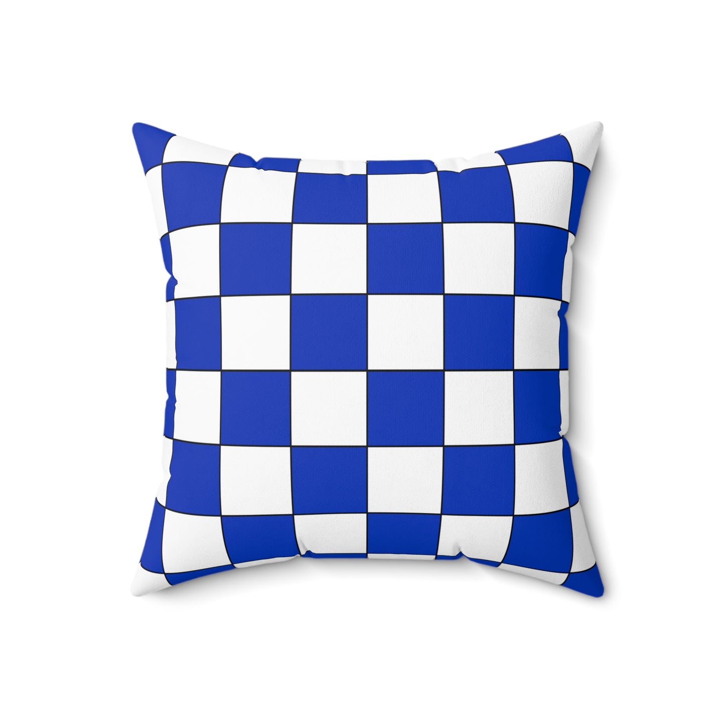 Israel Retro Check Cushion Pillow