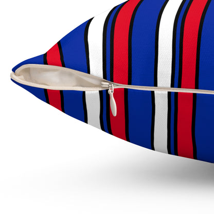 Cambodia Retro Stripes Cushion Pillow