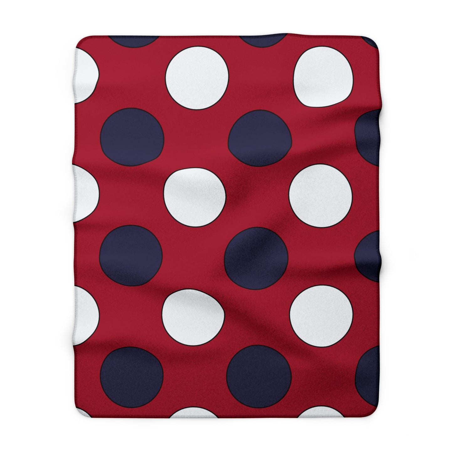 Thailand Retro Polka Dots Blanket Throw