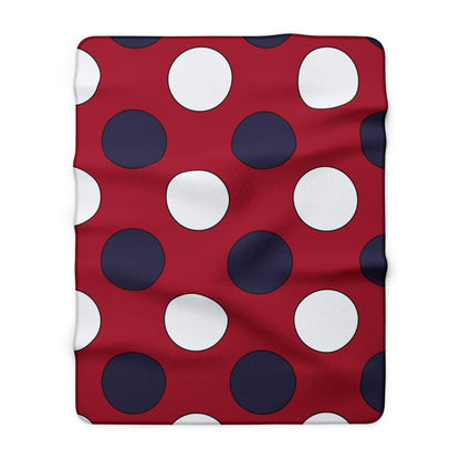 Thailand Retro Polka Dots Blanket Throw