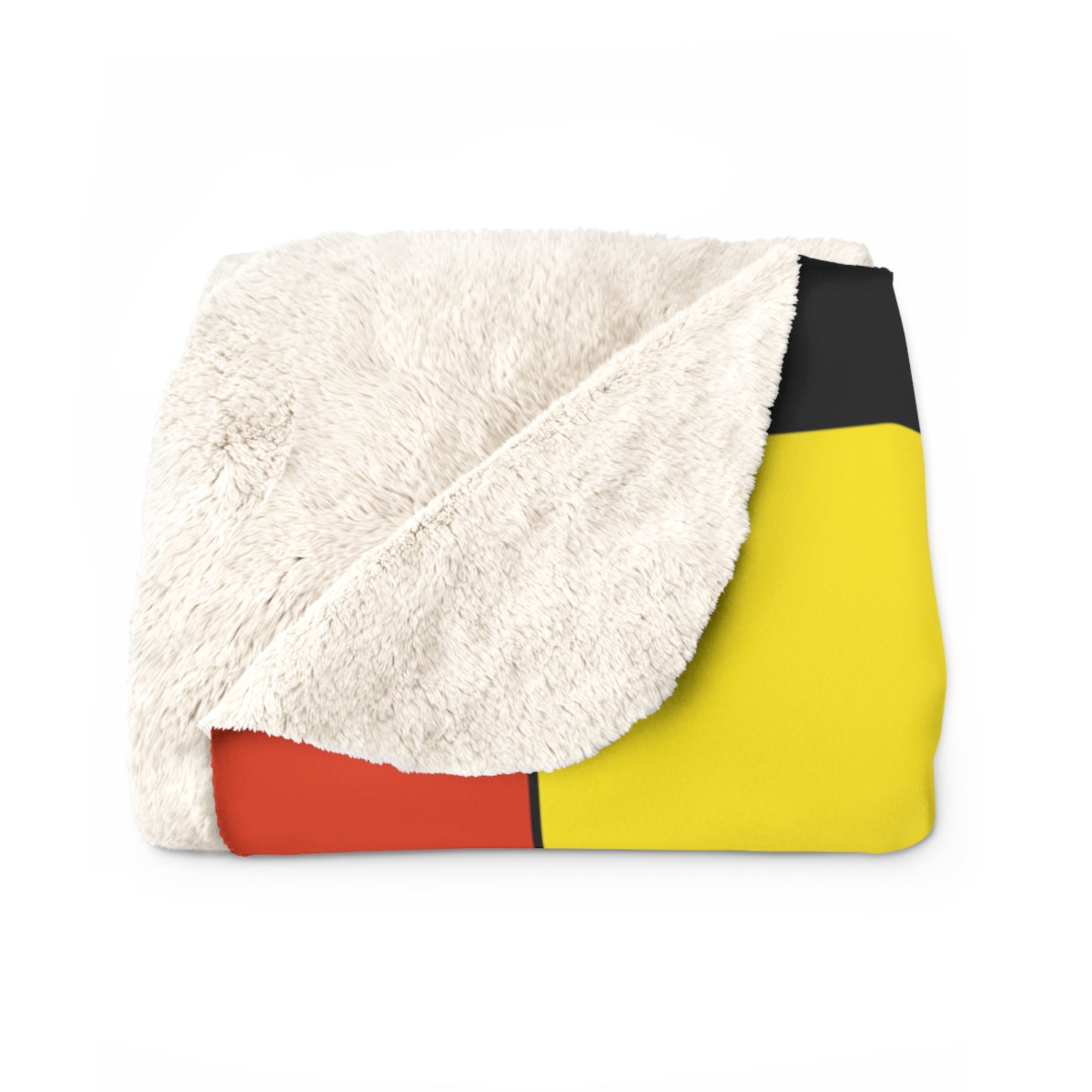 Uganda Retro Check Blanket Throw