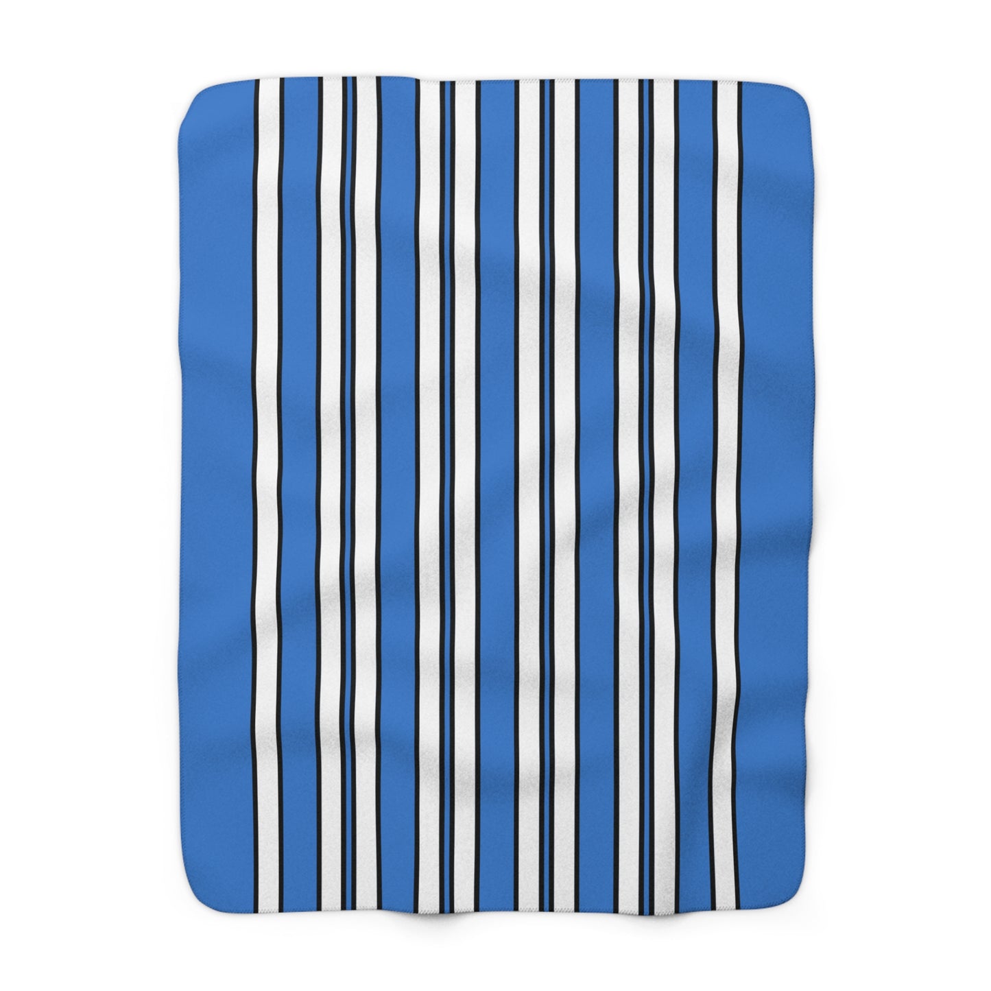 Antarctica Retro Stripes Blanket Throw