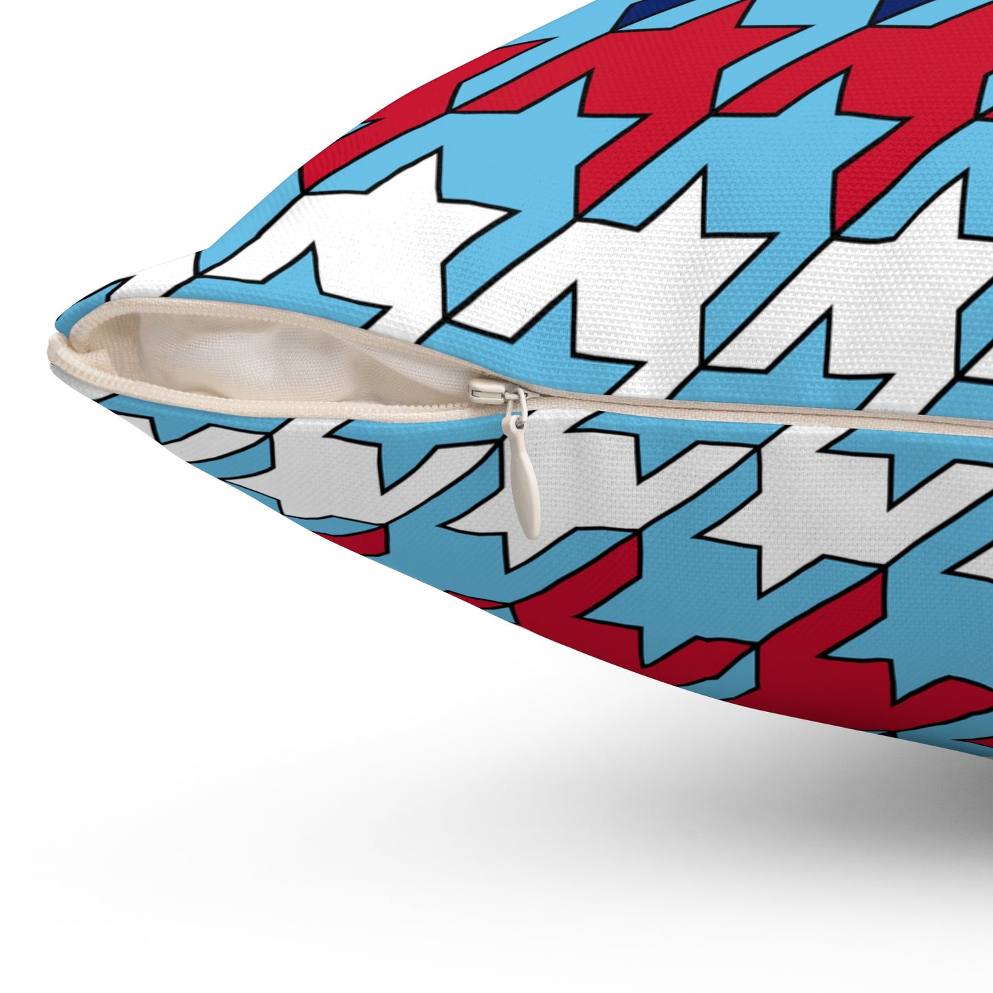 Fiji Retro Houndstooth Cushion Pillow
