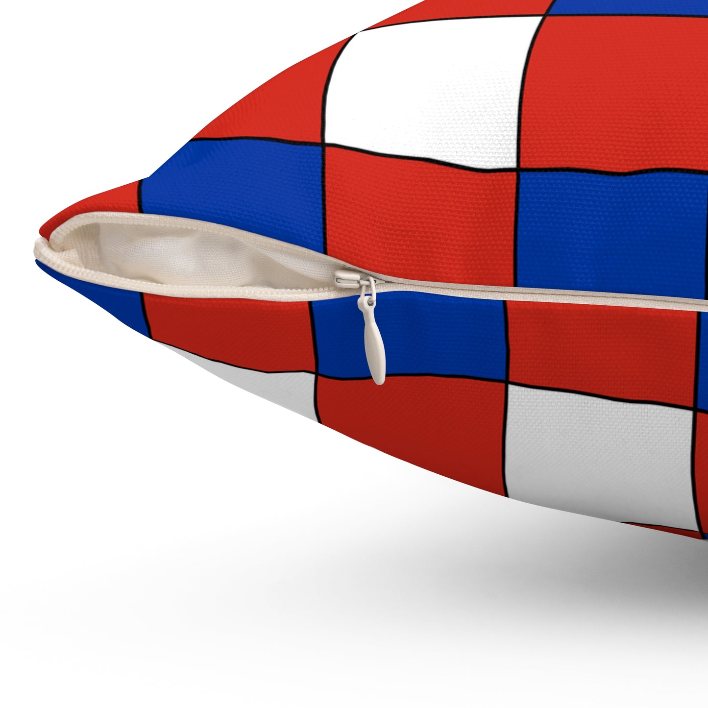 Chile Retro Check Cushion Pillow