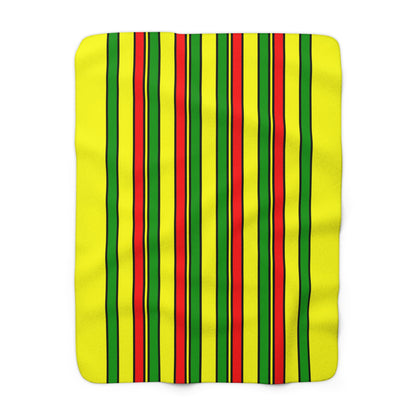 Mali Retro Stripes Blanket Throw