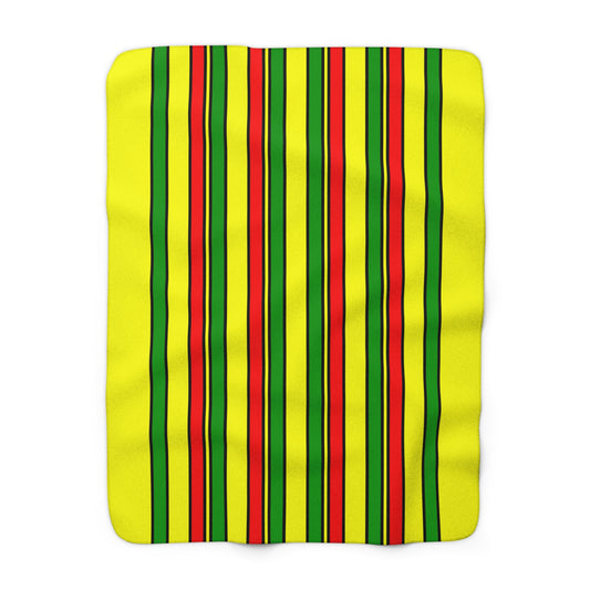 Mali Retro Stripes Blanket Throw