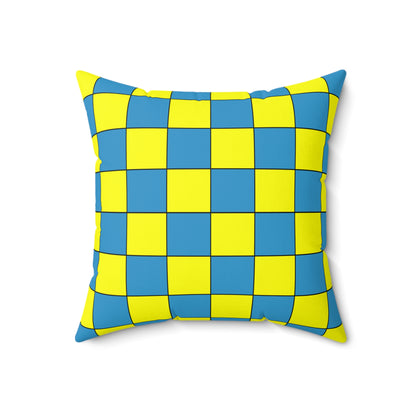 Aruba Retro Check Cushion Pillow
