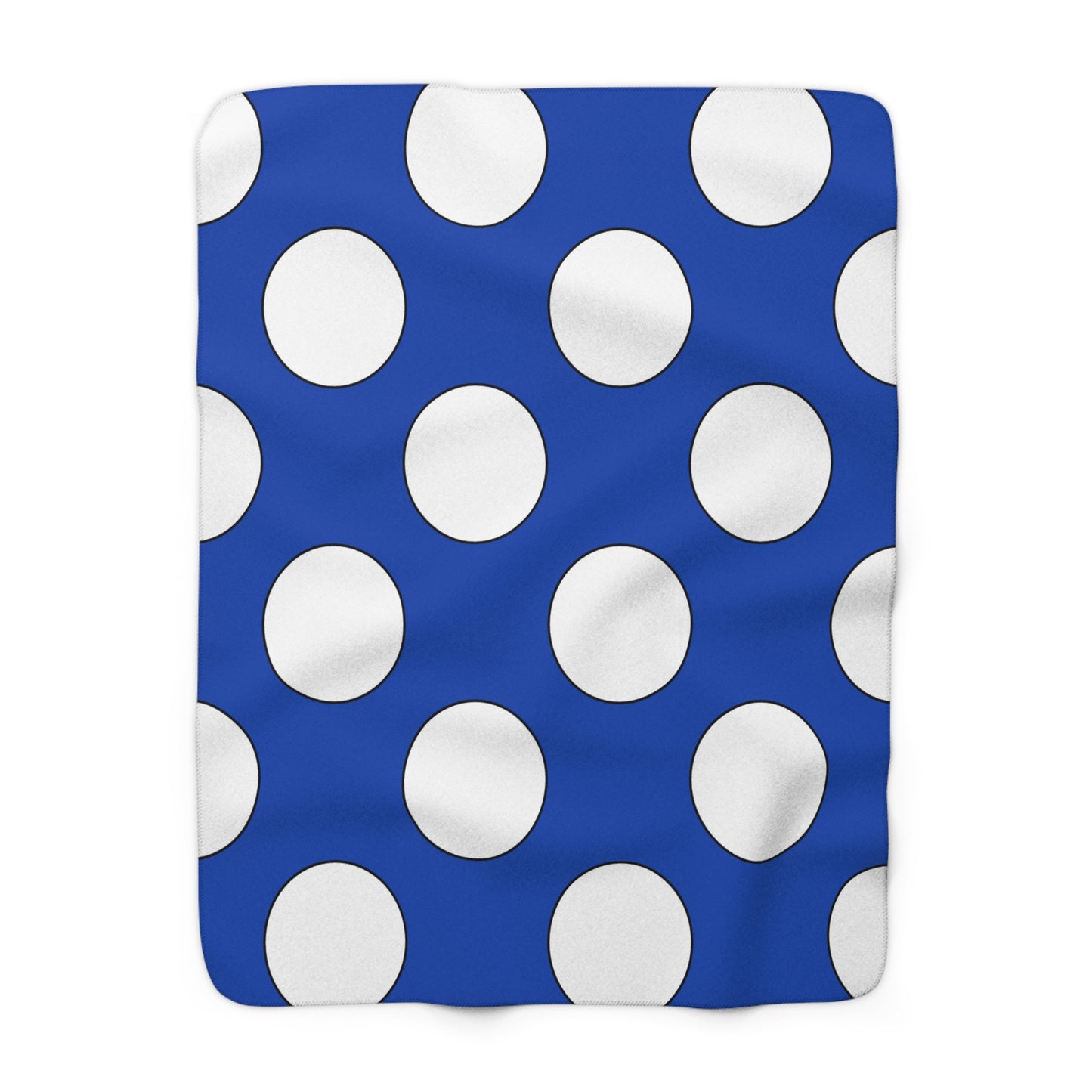 El Salvador Retro Polka Dots Blanket Throw