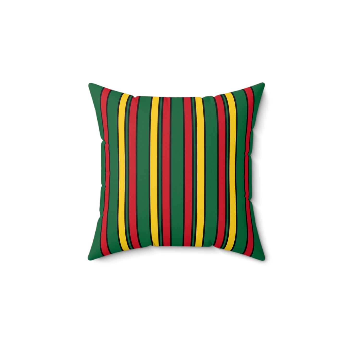 Ghana Retro Stripes Cushion Pillow