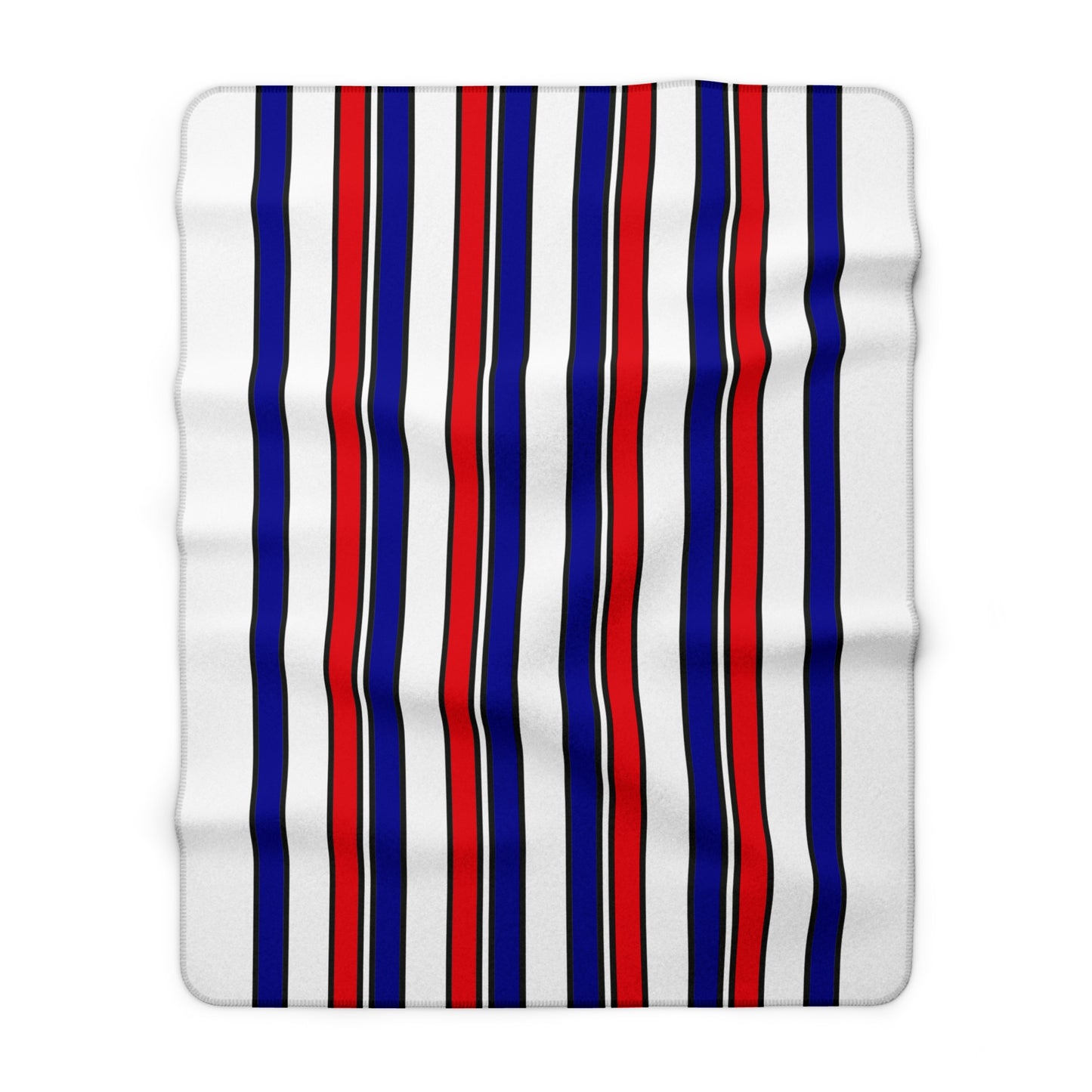 Saint Martin Retro Stripes Blanket Throw