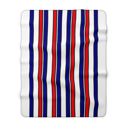 Mayotte Retro Stripes Blanket Throw