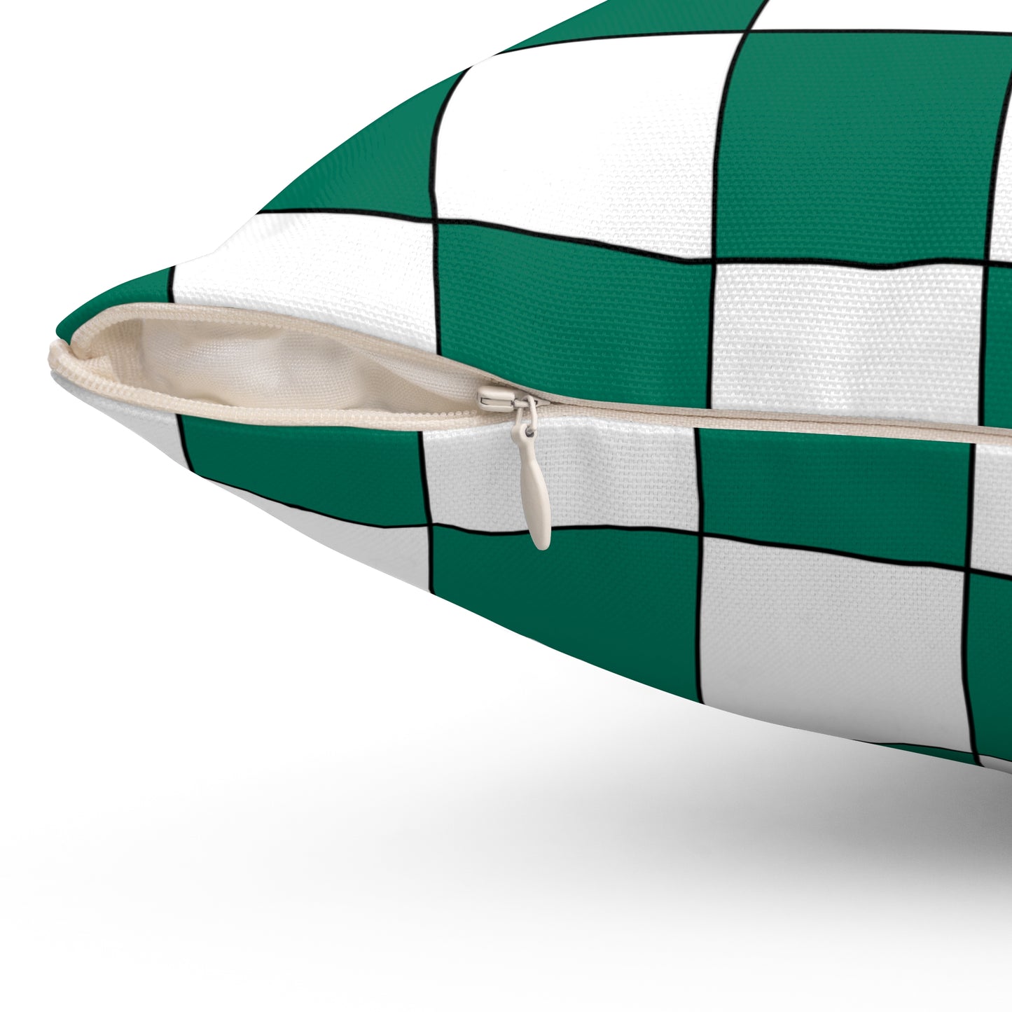 Macao Retro Check Cushion Pillow